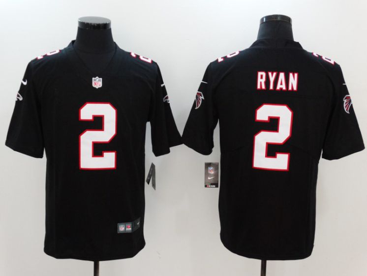 Men Atlanta Falcons #2 Ryan Black Nike Vapor Untouchable Limited NFL Jerseys->->NFL Jersey